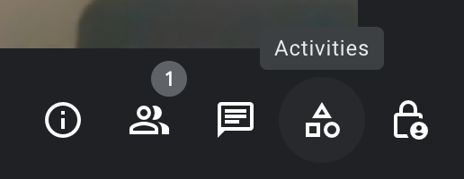 Activities Icon Google Meet