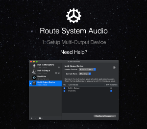 Route System Audio Blackhole